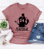 Kobe Memorial MAMBA Short Sleeve Women's Casual T-Shirts