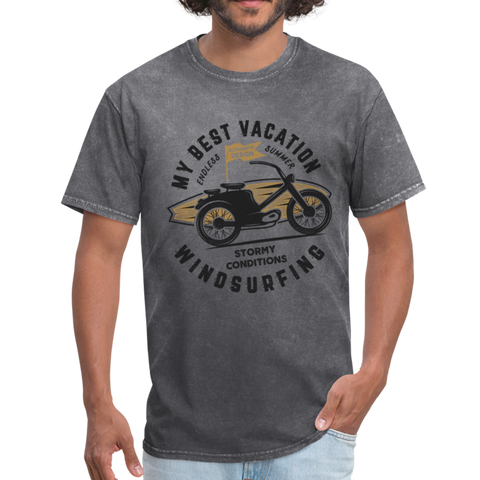 My Best Vacation Light Tees - mineral charcoal gray